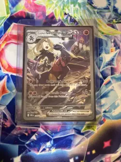 Pokemon TCG Destined Rivals Cynthia's Garchomp EX #232/182 Sir - Image 1