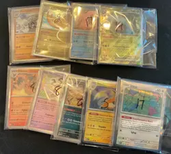 Pokemon TCG S&V 151 deck builder, 97 cards, no duplicates, reverse/Holo/regular - Image 1