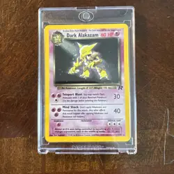 Pokemon Card - Dark Alakazam Team Rocket 1st Edition 1/82 Holo Rare - Image 1