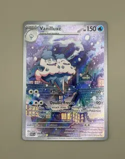 Vanilluxe Illustration Rare White Flare Pokemon TCG Card 113/086 - Pack Fresh NM - Image 1