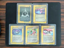 Pokemon Expedition Base Set Pokemon Cards Trainers and Rare Energy - Image 1