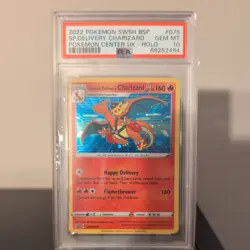 PSA 10 Special Delivery Charizard Swsh075 Swsh: Sword & Shield Promo Cards Holo - Image 1
