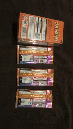 Limited Edition Promo BOX[30+3PACKS]Heat Wave Arena Pokemon Cards Booster KOREAN - Image 4