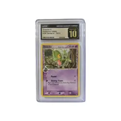 CGC Pristine 10 Gem Mint Treecko δ POP Series 4 15/17 Pokemon Card - Image 1