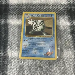 MISTY'S POLIWHIRL 2000 POKEMON CARD GYM HEROES UNCOMMON WOTC 2000 53/132 NM - Image 1