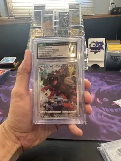 CGC 10 Hisuian Arcanine 075/071 CHR Dark Phantasma s10a Pokemon Card - Image 1