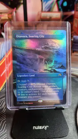 Otawara Soaring City Borderless Foil - Kamigawa Neon Dynasty (NEO) - MTG 414 - Image 1