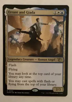 MTG Errant and Giada March of the Machine 224 Regular Rare - Image 1