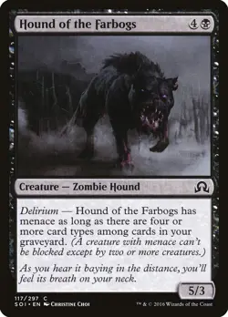 HOUND OF THE FARBOGS X 4 N/M- SHADOWS OVER INNISTRAD MTG - Image 1