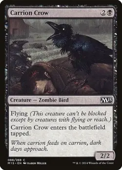 CARRION CROW X 4 N/M- MAGIC 2015 MAGIC THE GATHERING - Image 1