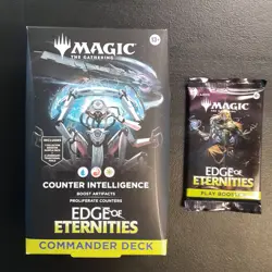 Edge of Eternities Commander Deck Counter Intelligence MTG New Sealed + booster - Image 1