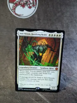 MTG, Anti-Venom, Horrifying Healer (#0001) Spider-Man, Foil, NM - Image 1