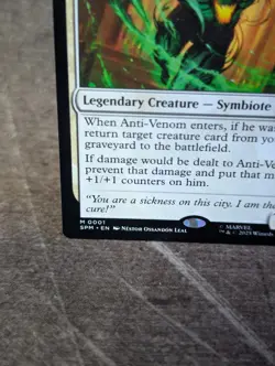 MTG, Anti-Venom, Horrifying Healer (#0001) Spider-Man, Foil, NM - Image 2