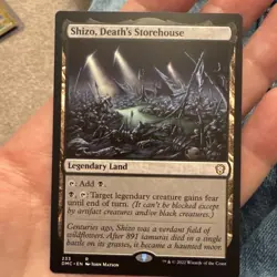 Magic The Gathering Dominaria United Commander #233 Shizo, Death's Storehouse - Image 1