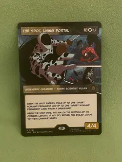 The Spot, Living Portal Borderless 0231 Marvel’s Spider-Man Magic MTG SPM EN NM - Image 1