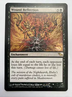 1x Wound Reflection Light Play MTG Magic The Gathering LP - Image 1