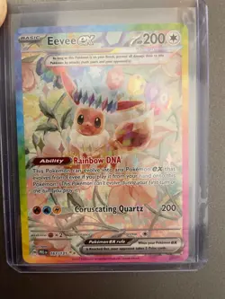 Pokemon Eevee TCG EX Sir Prismatic Evolutions Card 167/131 Pack Fresh Near Mint! - Image 3