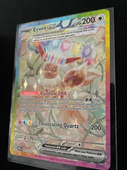 Pokemon Eevee TCG EX Sir Prismatic Evolutions Card 167/131 Pack Fresh Near Mint! - Image 4