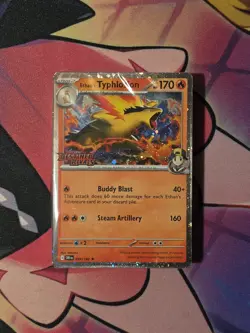 Pokemon TCG Ethan's Typhlosion Destined Rivals Build And Battle Deck Sealed - Image 1