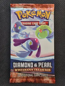 Pokemon Diamond & Pearl Mysterious Treasures Booster Pack New Sealed 2008 - Image 1