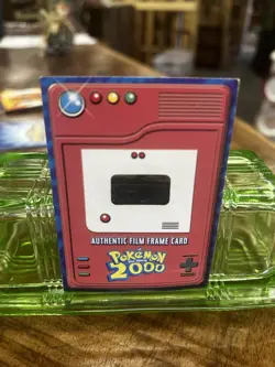 PSA 6 EX-MINT TOPPS POKEMON THE MOVIE 2000 AUTHENTIC FILM FRAME CARD - Image 3