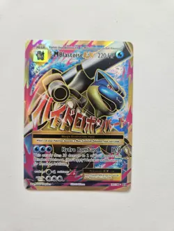 Pokemon TCG - Mega Blastoise EX FULL ART 102/108 Mega XY Evolutions Rare NM - Image 1