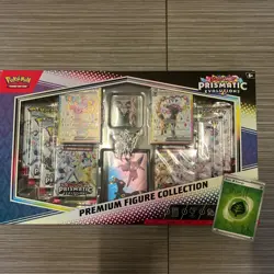POKEMON TCG Prismatic Evolutions Premium Figure Collection IN HAND SHIP TOMORROW - Image 1