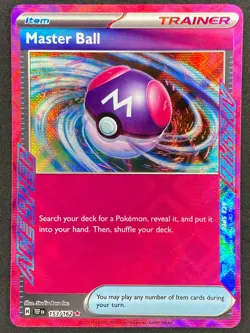 Pokemon Master Ball Ace Spec 153/162 TEF Temporal Forces NM - Image 1