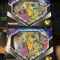 Lot Of 2 Pokemon TCG: Pikachu V Box Factory Sealed - NEW - Image 1