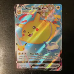 Pokemon TCG - Flying Pikachu VMAX Full Art - 007/025 Celebrations - NM - Image 1