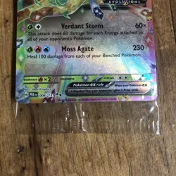 Pokemon Prismatic Evolutions Leafeon ex 006/131 Surprise Box Stamped Sealed QTY - Image 3