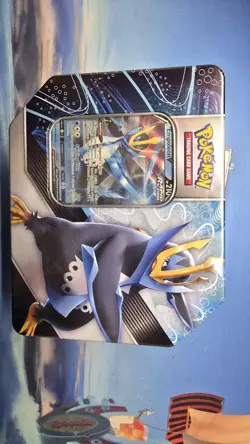 Pokemon TCG Empoleon V Tin-POTENTIALLY EVOLVING SKIES/BRILLIANT STARS✅Sealed🔥 - Image 1