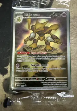 Alakazam Mega Evolution Promo MEP 009 Pokemon Sealed - Image 1