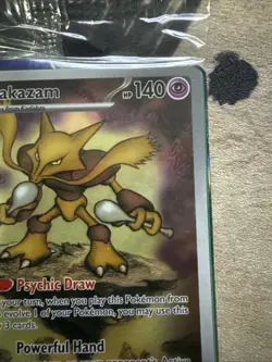 Alakazam Mega Evolution Promo MEP 009 Pokemon Sealed - Image 2