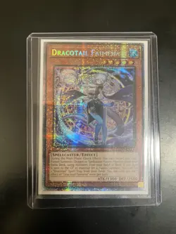 Yu-Gi-Oh 1x Dracotail Faimena JUSH-EN002 Starlight Rare Near Mint - Image 2