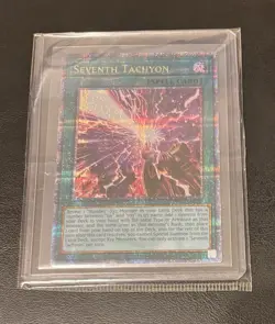 Yu-Gi-Oh Seventh Tachyon Quarter Century Secret Rare CR07-AE098 Asian English - Image 1