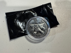 YUGIOH OFFICIAL PRE REGISTRATION YCS Grand Mole Silver COIN - New - Image 1