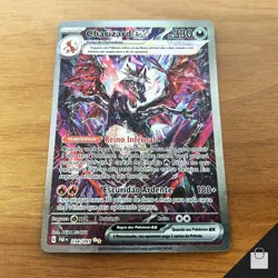 Charizard EX 234/091 Holo Card SV: Paldean Fates Pokemon TCG Brazilian Mint NM - Image 1