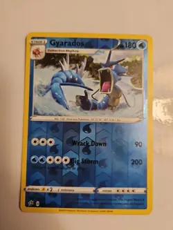Pokemon Cards Gyarados 040/192 REVERSE Holo Rebel Clash Nr Mint Card - Image 1