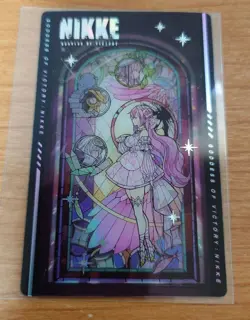 OVER ZONE 2 Goddess of Victory NIKKE Gun Girl Metal Card Collection Vol.1 Japan - Image 1