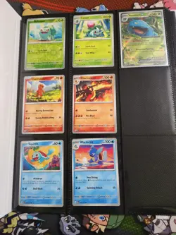 Pokemon 151 Binder W/ PARTIAL Master Set 148 Cards Total-HOLOS,EX,RARES, etc - Image 2