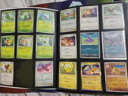 Pokemon 151 Binder W/ PARTIAL Master Set 148 Cards Total-HOLOS,EX,RARES, etc - Image 3