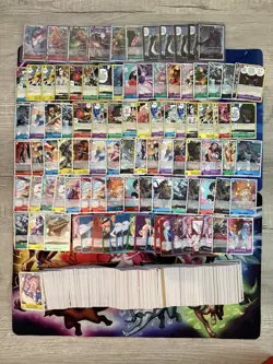 One Piece Bandai card game BULK LOT SR, R, Holographic Rares NM ENGLISH - Image 1