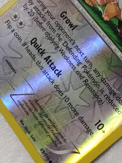 REVERSE HOLO Eevee 89/116 VLP - Plasma Freeze Pokemon Card - Naoki Saito Art - Image 2