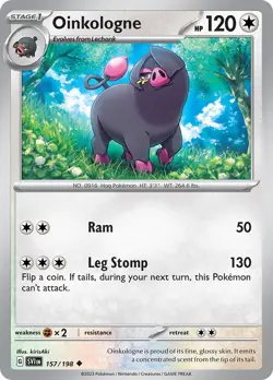 Oinkologne 157/198 Regular NM-Mint Pokemon Card TCG - Image 1