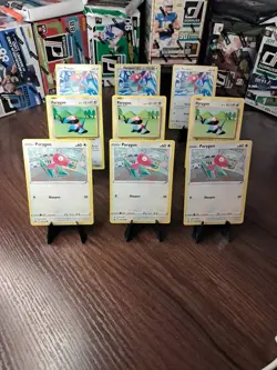 Pokemon TCG Porygon 9 Card Lot (1 Reverse Holo) - Image 1