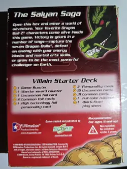 Dragon Ball Z Collectible Card Game Saiyan Saga Series Villain Starter Deck - Image 2