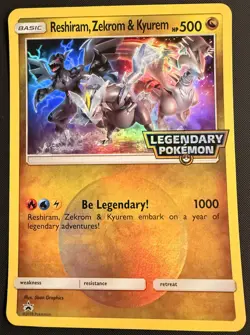 Reshiram, Zekrom & Kyurem Jumbo Cards Holo - Image 1