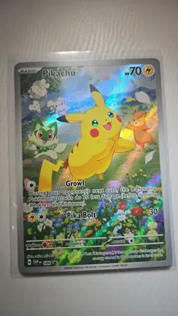Pikachu Holo Promo Card 088 Sv: Scarlet & Violet NM Condition - Image 1
