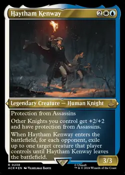 Haytham Kenway Foil Etched - Assassin'S Creed MTG-NM - Image 1